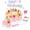 Pink, variant on IROINID Pretend Play Toys,Pretend Play Sets,Christmas Pretend Play Toys for Girls,Children's Play House Birthday Cake 1-6 Years Old Boys and Girls Toys Cut Music Sound and Music Cake 38 Set