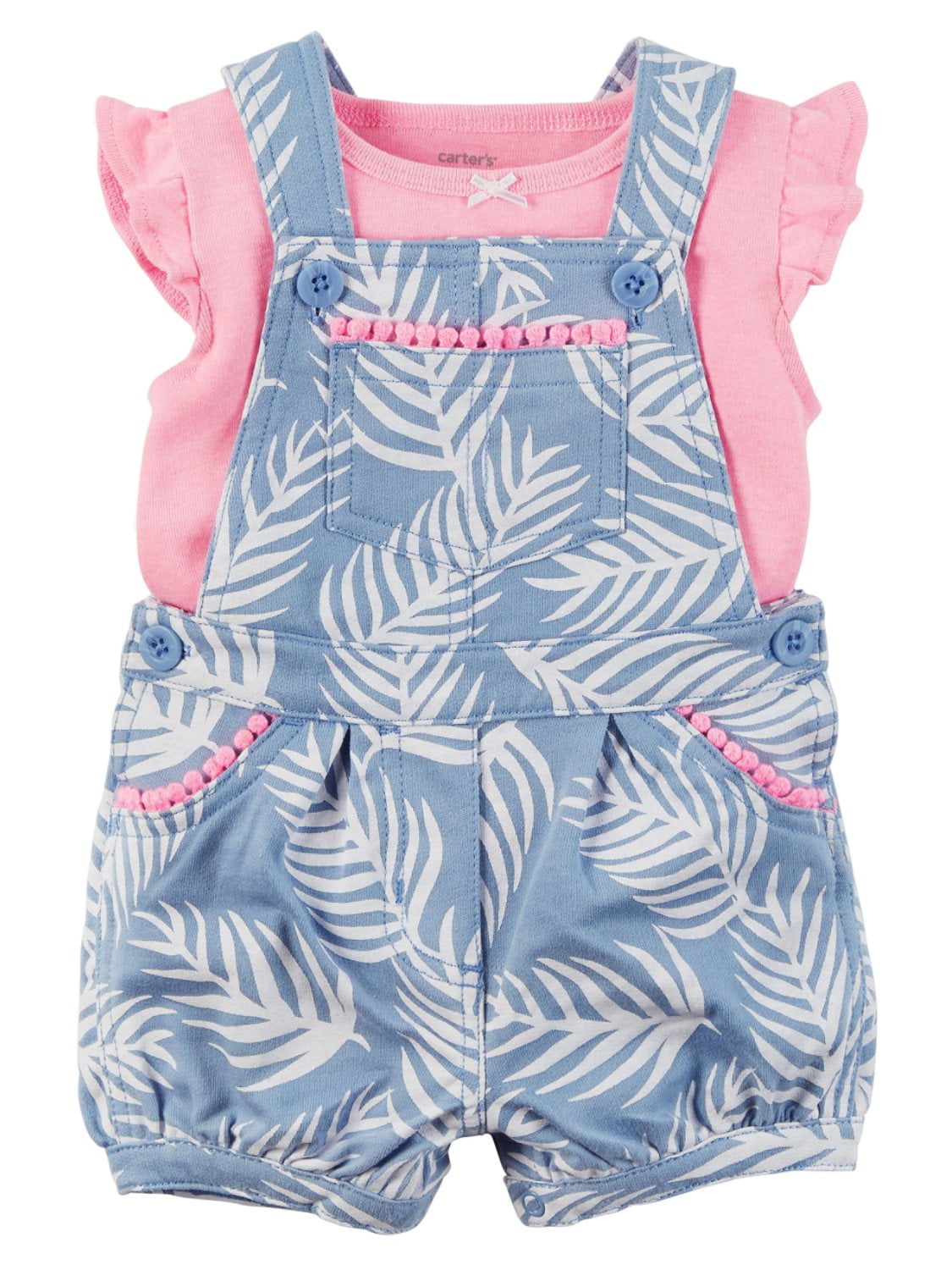 carters baby girl overalls