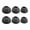 Color:Black, variant on 3Set Soft Silicone Ear Cushions for One Plus Buds Pro 2 Wireless Earbuds Comfortable Easy to Install Earpiece Protectors