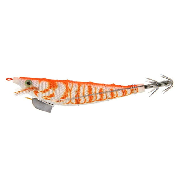 Cebo artificial de 15 g, cebo de pesca anticorrosión para camarones, aparejos de pesca (estilo E)