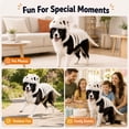 thumbnail image 6 of Dog Cat Pet Dinosaur Skeleton Costume Soft Plush Dino Outfit,Glow in The Dark Dog Dinosaur Costume Halloween Pet Outfit,Realistic 3D Skeleton Funny Costume for Dogs Big Breeds for Family, 6 of 8