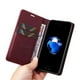 thumbnail image 3 of Funda para iPhone SE 2020/8/7 Estuche de Cuero PU Tipo Cartera con Ranuras para Tarjetas y Cierre Magnético, 3 of 5