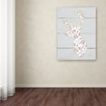 thumbnail image 3 of Trademark Fine Art "Floral Deer II" Canvas Art by Cleonique Hilsaca, 3 of 3
