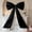 Black, variant on Red Large Bow Decor Big Bow Coquette Birthday Decoration for Room Giant Satin Ribbon Tie for Party Backdrop Wedding Bridal Shower Valentine's Day Wall Hanging Decor (24 x 40 Inches)