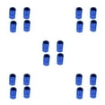 thumbnail image 1 of VONKY 4 Pieces Decorative Tire Caps Convenient Firm Tires Valve Cover Tire Plug Covers Modifying Accessory with Bright Color Blue 5Set, 1 of 6