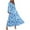 Blue, variant on TJAZFJPA Sweetheart Neckline Dress Women Fall and Winter Dresses Casual Long Sleeve V Neck Maxi Dresses Floral Boho Long D Ladies Sun Dresses Winter Wedding Guest Dresses for Women