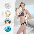 thumbnail image 7 of CLOOCL Women's Bikini Set Floral Pattern 3D Print Swimsuits Female Swimwear Suits, 7 of 7
