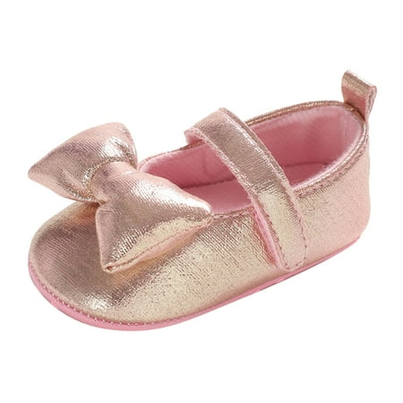 

JDEFEG Girls Size 13 Shoes Children Baby Shoes Boys and Girls Floor Sports Shoes Flat Bottom Non Slip Hook Loop Solid Color Bow Soft and Comfortable Size 10 Toddler Girl Shoes Pink 11