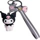 thumbnail image 1 of Keychain Cartoon Key Ring Silicone Keychain Charm Bag Charm Cute Cartoon Key Ring Charm Gift, 1 of 5