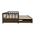 thumbnail image 5 of Harper 2-Drawer Daybed with Trundle and Storage, Espresso, Twin, 5 of 18