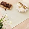 thumbnail image 5 of decorUhome Linen Table Runner, Washable Kitchen Dining Table Decoration for Home Party Decor, Beige, 13 x 72 inch, 5 of 8