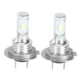 thumbnail image 3 of 2Pcs H7 80W 8000K LED Fog Light Bulb Lamp Ice Blue12-24V Universal, 3 of 8