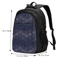 thumbnail image 5 of Balery Sunflowers Print USB Charging Backpack for Men and Women - Water-Resistant, Anti-Theft Laptop Backpack with USB Port for Travel, Work, School, and College, 5 of 7