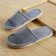 thumbnail image 2 of JAHH Unisex Memory Foam Slippers Non-Slip Indoor Outdoor Slides Breathable Couples Comfortable Arch Support House Shoes, 2 of 4