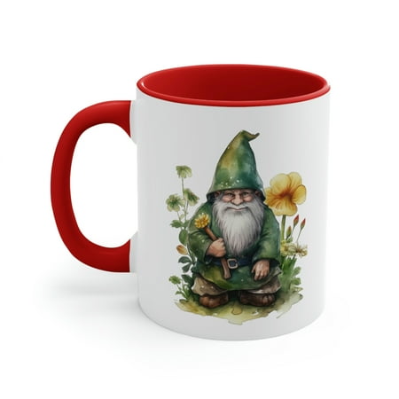 

Cute Fairy Gnome Coffee Mug Gift For Magical Gnome Lovers Tea Cup 11oz