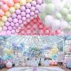 thumbnail image 4 of Globos de fiesta de látex coloridos pastel 100 Pack 10 pulgadas Macaron surtidos de globos arcoíris Afortunado Sencillez, 4 of 5