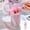 Pink-PK, variant on MMJ Mesh Pencil Pouch Transparent Large Capacity Stationery Bag Pen Container Stand Up Dual Use Student Organizer 8.78x3.35x3.35in