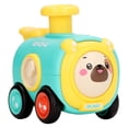 thumbnail image 3 of Presione el coche hacia atrás,Presione el coche hacia atrás Presione el tren hacia atrás Tren animal Juguete construido para el futuro, 3 of 8