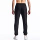 thumbnail image 4 of Pantalones largos para hombre, informales, de moda, con cintura elástica, lisos, largos, rectos y elásticos, de poliéster, 4 of 6