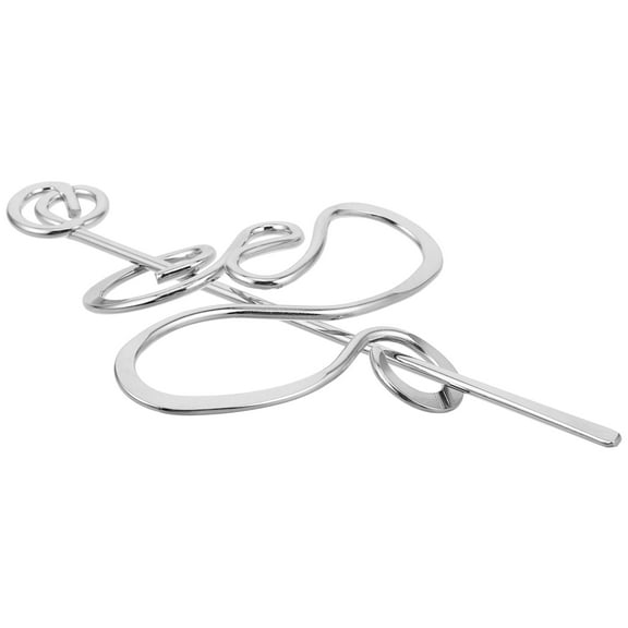 WORGEOUS  Fancy Hair Clips for Women Unique Claw Metal Hairpin