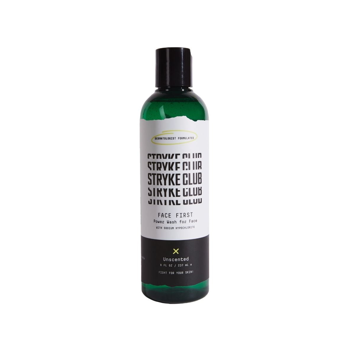Stryke Club Boys Face First Cleanser, Dermatologist Formulated, Unscented, 9.5 fl oz