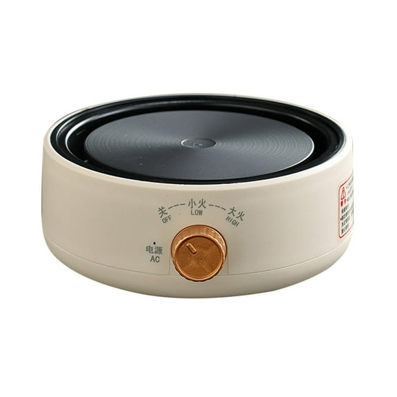 Bdday Flower Tea Kettle Electric Stove Multi-Function Electric Heat Mini Small Electric Stove Three-Stage Knob Explosion-Proof Panel