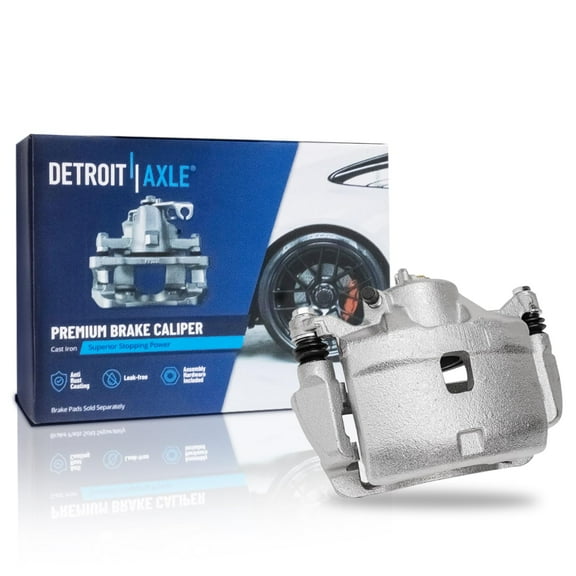 Detroit Axle - Front Left Disc Brake Caliper w/ Bracket Replacement for 2002 2003 2004 Honda CR-V Element