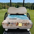 thumbnail image 2 of Uorisanigo Beach Starfish Golf Cart Seat Covers Golf Cart Accessories Universal Golf Cart Seat Towel Blanket for 2-Person Seats for EZGO Yamaha Club Car Seat Protector, 2 of 7