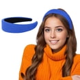thumbnail image 2 of Fgnfyis Headbands for Women Solid Color Carnival Fascinator Headband Party Accessory Hair Accessories Blue One Size, 2 of 4