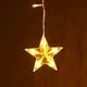 thumbnail image 4 of Luces de hadas LED, luces de cadena de estrellas, luces de cortina LED Luces de cadena impermeables para ventana, chimenea, jardín, luces de ventana de estrella de Navidad WD.WDQZL Hogar, 4 of 6