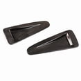 thumbnail image 3 of 4x Real Carbon Fiber Front Engine Hood Air Vent Trim  Decoration Outlet Cover Trim for   R35 2008-2016, 3 of 6