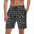 thumbnail image 1 of Bathing Suit Giraffe Board Shorts Summer Animal Print Board Short Pants Men Printed Running Surf Breathable Swim Trunks, 1 of 5