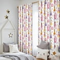 thumbnail image 5 of Blackout Kids Curtains,Colorful Princess Castle Pattern Childrens Insulated Curtains Set Of 2,Bedroom Essentials,Toddler Room Decor 52"x84", 5 of 5