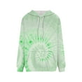 thumbnail image 4 of Dyegold Lightweight Hoodies For Women Savings Fashion Pullover Tie Dye Camo Fleece Casual Teen Girls Hoodie Ladies Drawstring Sweater Graphic Vintage Sweatshirt Workout Hooded Lightweight Shirts, 4 of 4