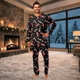 thumbnail image 2 of Christmas Family Matching Pajamas Set, Christmas Printed Printed Long Sleeve Sleepwear, Holiday Family PJs for Family Members of All Ages Christmas Photos & Holiday Celebrations, 2 of 6