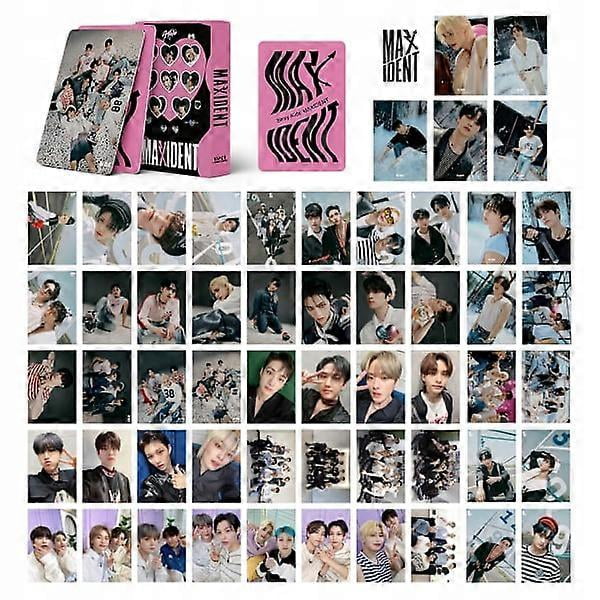 STRAY KIDS MAXlDENT 55 rare high-resolution photo LOMO cards, celebrity cards sk lomo.