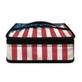 thumbnail image 2 of KUIFORTI Small Lunch Bag Food Container Handbag Leakproof Tote Lunch Pouch Reusable Lunch Bag Keeps Warm Cold, American Star Print, 2 of 7