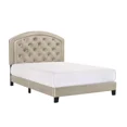 thumbnail image 4 of Crown Mark Gold Gaby Full Platform Bed with Adjustable Headboard, 4 of 5