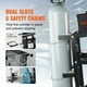 thumbnail image 4 of Carrito de soldadura VEVOR de 3 niveles, resistente, 400 kg de capacidad, con ruedas, 4 of 9