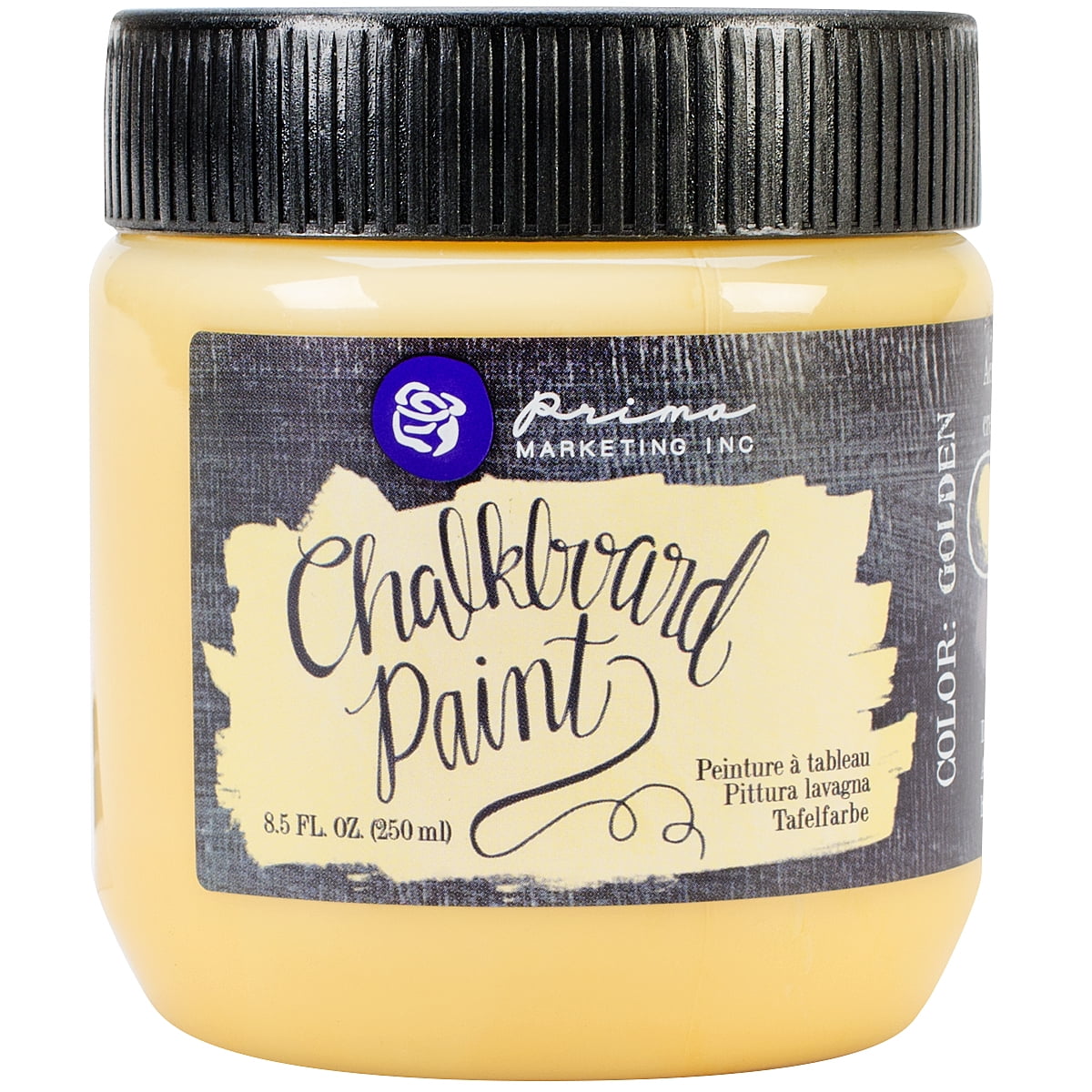 Prima Marketing Chalkboard Paint 8.5oz-Golden