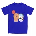 thumbnail image 1 of Camiseta de dibujos animados Bubu Dudu Balloon para hombres y mujeres ropa informal Kawaii Bear Panda Stuff cuello redondo algodón Tops de verano talla grande, 1 of 7