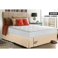 thumbnail image 2 of Falda de cama Utopia Bedding Queen, microfibra, 40 cm, caída, color beige, 2 of 7