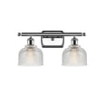 thumbnail image 1 of Innovations 516-2W-PC-G412-LED Dayton 2 Light Bath Vanity Light part of the Ballston Collection, Polished Chrome, 1 of 1