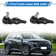 thumbnail image 3 of Unique Bargains 2 Pcs Front Lower Ball Joints for Hyundai Sonata 2011-2014 No.K500231/545303S100, 3 of 7