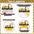 thumbnail image 3 of 10 Piezas De Centros De Mesa De Panal De Construcción, Decoración De Fiesta De 3Er Cumpleaños Para Niños, Camión Volquete, Cono De Coche, Zona De Construcción, Centros De Mesa De Cumpleaños De 3 Años,, 3 of 5