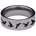 thumbnail image 4 of Crow Tungsten Carbide Ring, 4 of 9