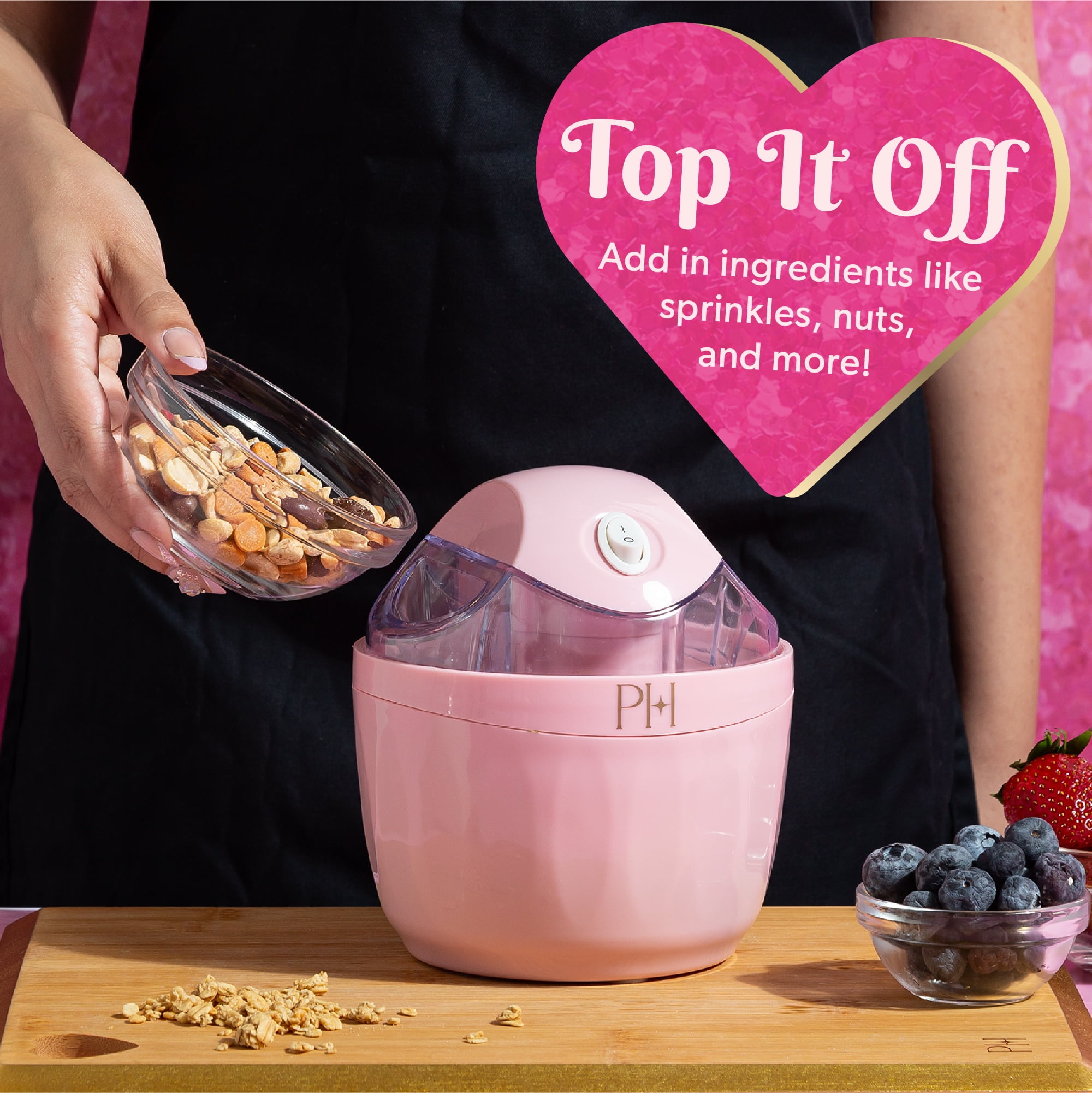 Paris Hilton Mini Ice Cream Maker, Pink