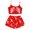 16Red50, variant on MEZZALL Halloween Gothic Pajama Set for Women Spaghetti Strap Skeleton Hand Print Crop Tops With Elastic Waist Shorts 2 Piece Home Sleepwear