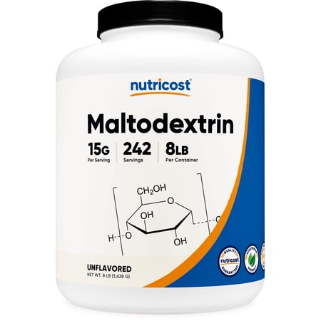 Nutricost Maltodextrin Powder 8LBS - Non-GMO Supplement