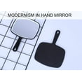 thumbnail image 4 of Hand Mirror, Black Handheld Mirror with Handle, 9" W X 12.4" L, 4 of 5